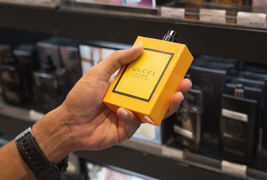 Gucci Bloom Profumo di Fiori on September 2, 2023 in Bangkok, Thailand.