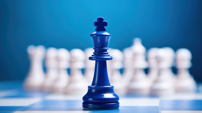 Chess piece representing strategic thinking