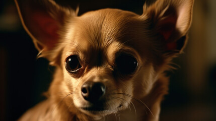 chihuahua dog portrait