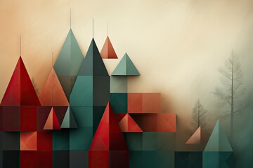 Abstract Background Christmas theme