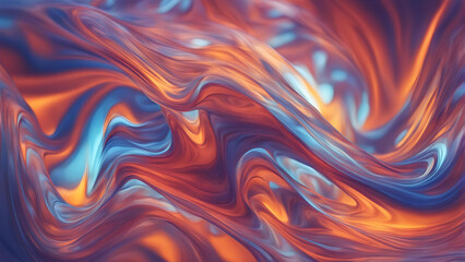 Liquid Abstract Background - 650277288