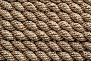Pattern Of Ropes Close Up Very Detailed Strings Background
