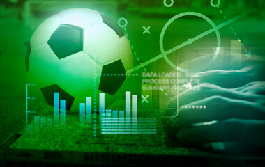 football data analytics and soccer manager tactics and planning information, online sport betting