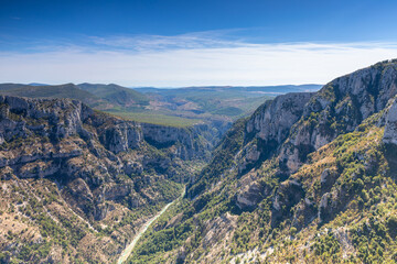 Les Gorges du Verdon dans le sud de la France