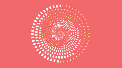 Abstract creative spiral simple background. This minimalist design is perfect background for any project. This creative line art can be used as a banner or logo.