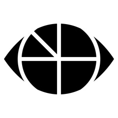 Pie Chart Eye Icon