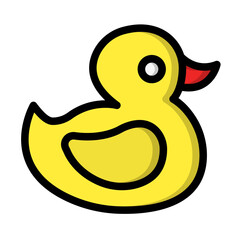 Swan Vector Icon Design Illustration