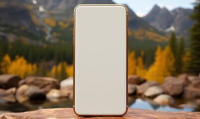 phone in the mountains