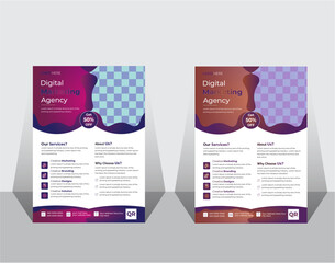 Corporate Business flyer template vector design, Corporate business flyer design template or modern business flyer design template, Business Company flyer,