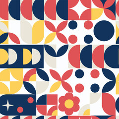 geometric seamless pattern