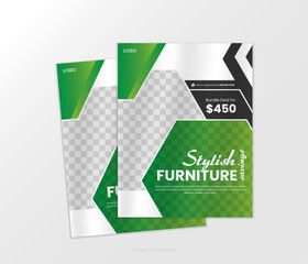 Interior Business Flyer Template Layout