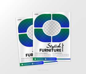 Interior Business Flyer Template Layout