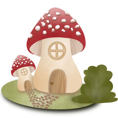 Mushroom house