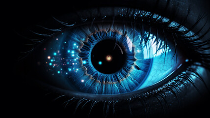 blue eye of the future