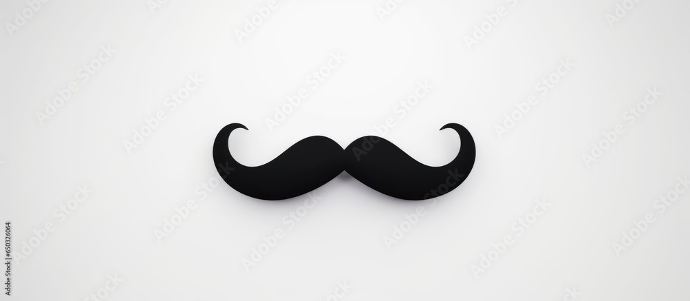 Poster minimalistic black symbol for questioning in app and web design