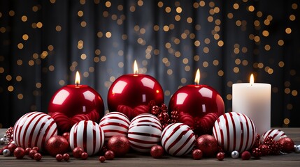 Timeless Holiday Charm with Classic Candy Cane Stripes