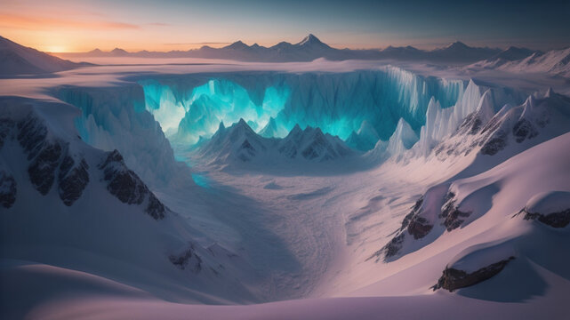 Eisgletscher
