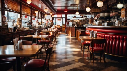 retro coffee shop