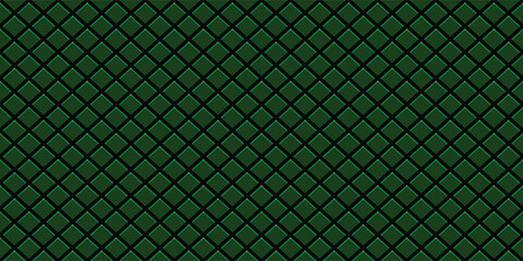 Black background and green square 