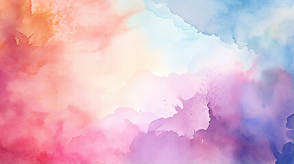 Realistic watercolor background