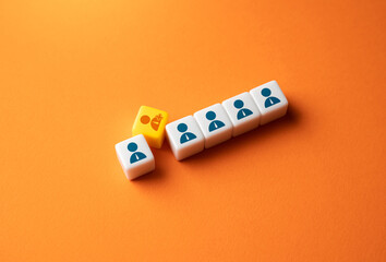 Adding a new employee to the team. Hiring, opening vacancy. Expansion of staff. Recruitment seeking...