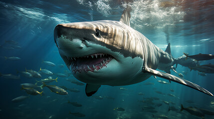 Fototapeta premium Shark in its Natural Habitat