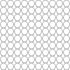 Geometric seamless pattern. Composition of abstract elements, a template for creative ideas and design.