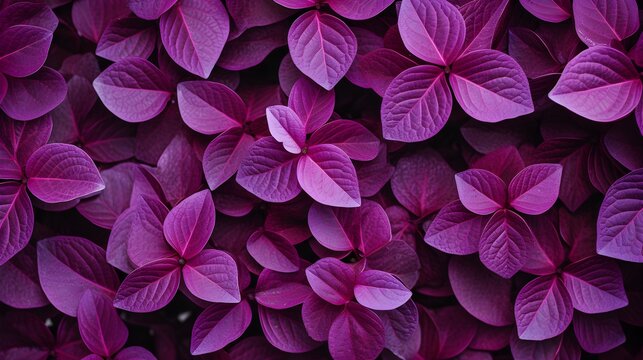 Fototapeta a close up of a bunch of purple flowers