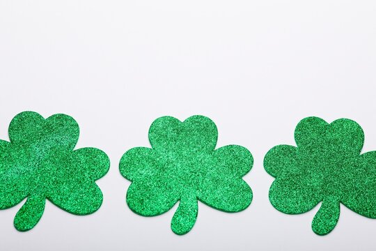Edmonton, Alberta, Canada; Shamrock Decorations