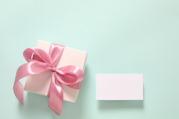 pink gift box