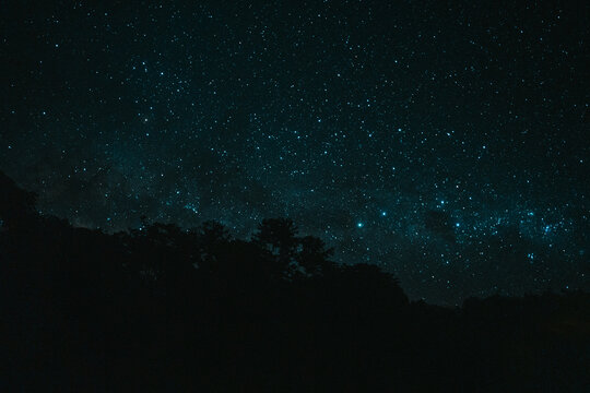 Dark sky full of stars