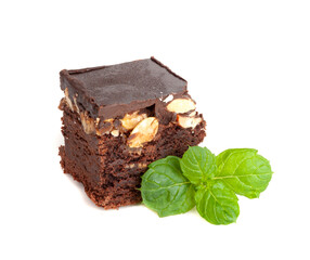 Nut Brownie, Homemade German Chocolate Cake, Chocolate Peanuts Cake, Brownie Square Piece