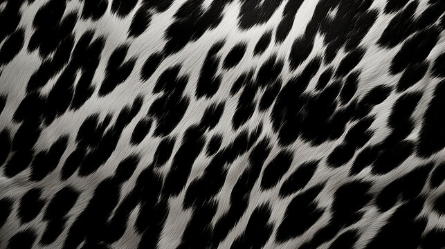 textura de piel de vaca con manchas negras y blancas 