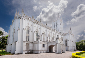St. Paul's Cathedral Kolkata, a view from North east