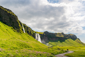 Beautiful in iceland is everywhere and waterfalls are magic