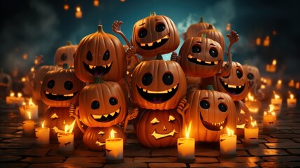 Halloween Event, Pumpkin, Magic, Hero Full moon