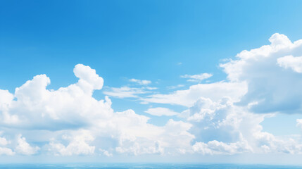 blue sky with cloud panorama style blackground