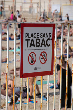 Playa sin tabaco