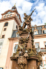 Market fountain with castle church © Birgit Reitz-Hofmann