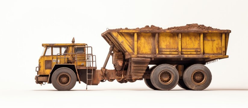 Coppermine hauling truck