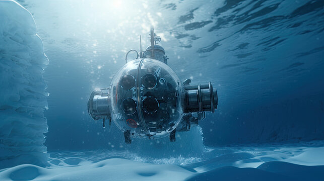 Bathyscaphe for deep-sea diving