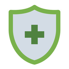 Obraz premium Hygiene with shield icon