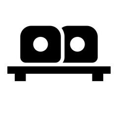 Sushi japanese food icon