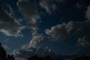 Nighttime Cloudscape