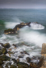 Las olas del mar y su forma 