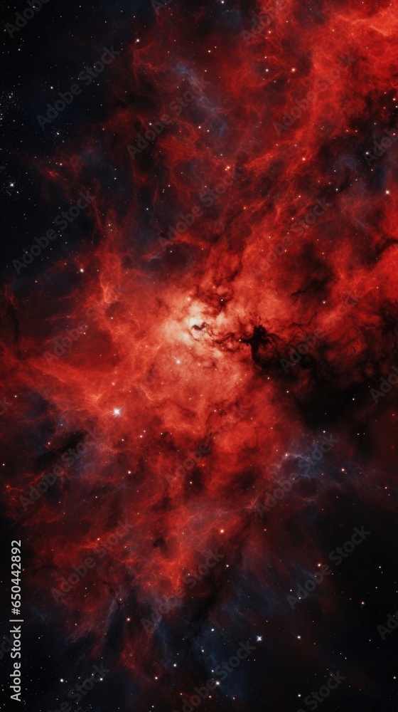 Poster a celestial spectacle unfolds as a red giant undergoes a spectacular expansion, its outer layers cre