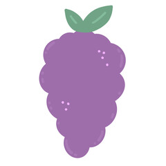 Grape Cartoon illustration