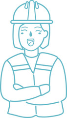 Hand drawn illustration for engineers day celebration