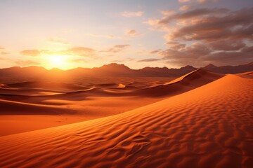 Sunset Serenade: 99% Photorealistic Dune Dance
