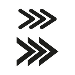 Arrow icon. Arrow symbol. Vector illustration. EPS 10.